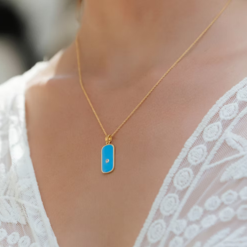 Milena Blue Pendant