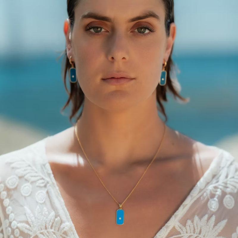 Milena Blue Pendant